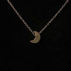 Moon minimalist necklace NWOT VACATION HOLD